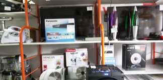 Robna kuća Tišma – Televizori, zvučnici, radio uređaji
