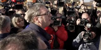 Vučić obišao radove na izgradnji brze saobraćajnice „Osmeh Vojvodine“