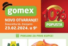 Gomex – Otvaranje renoviranog objekta na Duvanici