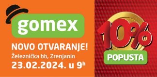 Gomex – Otvaranje renoviranog objekta na Duvanici
