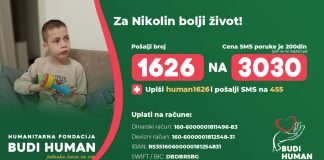 Za Nikolin bolji život – 1626 na 3030
