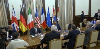 Vučić sa ambasadorima zemalja Kvinte – Glavna tema situacija na Kosovu i Metohiji