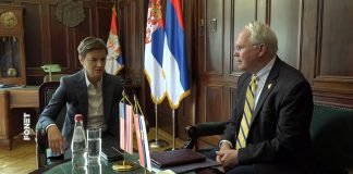 Ana Brnabić se sastala sa Kristoferom Hilom