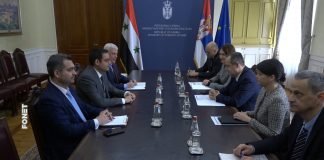 Dačić primio novoimenovanog ambasadora Sirije