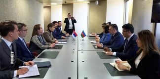Brnabić se sastala sa predsednicima parlamenata Azerbejdžana i Egipta