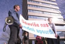 Održana ulična akcija ,,Putem zrenjaninskih vodnih apsurda’’