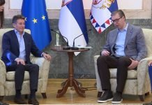 Vučić ugostio predsednike Svetske i Evropske atletske federacije