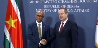 Dačić sa šefom diplomatije Surinama