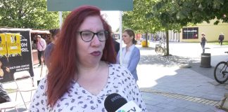 Promocija Autonomnog ženskog fronta u Zrenjaninu