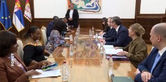 Vučić ugostio ministarku Gane