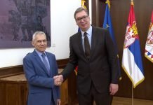 Vučić sa Bocan Harčenkom – Potezi Prištine i rezolucija o Srebrenici ne doprinose stabilnosti regiona