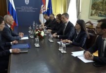 Ministar Đurić se sastao sa ambasadorima Rusije i Meksika