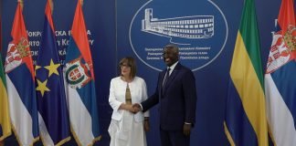 Gojković se sastala sa predsednikom Vlade Gabona