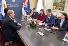 Značajna podrška Kipra nacionalnim interesima Srbije