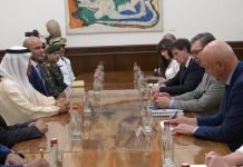 Vučić sa ministrom odbrane UAE – Pridajemo poseban značaj našem partnerstvu i prijateljskim vezama