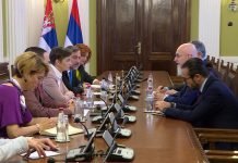 Održan sastanak predsednice Narodne skupštine sa ambasadorom Italije u Srbiji