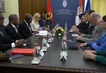 Ministar Đurić sa ministrom spoljnih poslova Angole – Zahvalnost na podršci