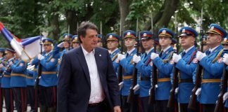 Ministar Gašić obišao Gardu Vojske Srbije