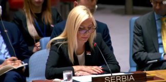 Ministarka Popović na sednici SB UN o radu Mehanizma za međunarodne krivične tribunale
