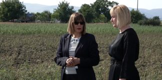 Maja Gojković u Gložanu – Pokrajinska vlada će pomoći da se ublaži šteta od nevremena