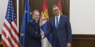 Vučić sa generalom Vazduhoplovne komande NATO-a