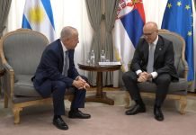 Vučević i ambasador Argentine – Jačanje političkog dijaloga i ekonomske saradnje