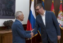 Vučić sa Harčenkom – Zajedničko obeležavanje 80. godišnjice oslobođenja Beograda