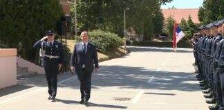 Ivica Dačić prisustvovao svečanoj promociji 45. klase Centra za osnovnu policijsku obuku