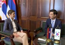 Brnabić primila u oproštajnu posetu ambasadora Republike Koreje