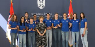 Odbojkašicama Srbije uručeni diplomatski pasoši