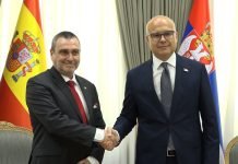 Vučević – Zahvalni Madridu na principijelnoj podršci teritorijalnom integritetu Srbije