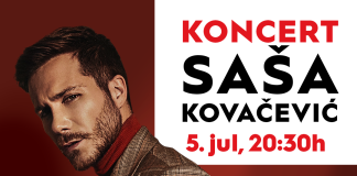 Koncert Saše Kovačevića u BIG ZRENJANIN šoping centru