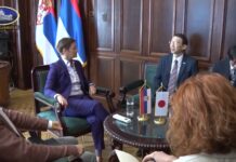 Predsednica Narodne skupštine Republike Srbije razgovarala sa ambasadorom Japana u Srbiji