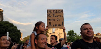 Protest protiv Rio Tinta održan u Smederevu