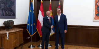 Vučić sa austrijskim ministrom – Regionalna bezbednost, geopolitičke tenzije i vojni sukobi