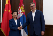 Vučić sa savetnicom Državnog saveta Narodne Republike Kine