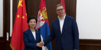 Vučić sa savetnicom Državnog saveta Narodne Republike Kine