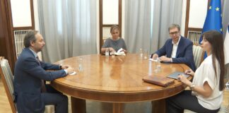 Vučić sa Žiofreom – Pozvao sam EU i zemlje članice da se hitno suprotstave samovolji Prištine