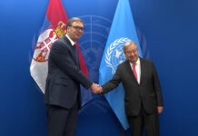 Vučić sa Guterešom razgovarao o humanitarnoj krizi u svetu