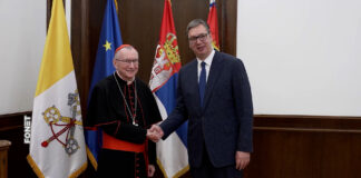 Vučić sa državnim sekretarom Svete Stolice – Saradnja sa Vatikanom
