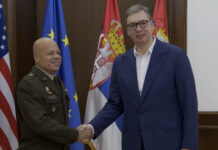 Vučić se sastao sa komandantom garde Ohaja