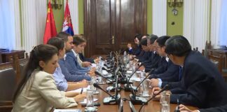 Brnabić se sastala sa sekretarom Komiteta Komunističke partije Kine u provinciji Šandong