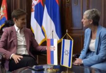 Brnabić i ambasadorka Izraela – Nova faza odnosa Srbije i Izraela