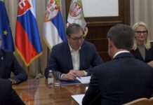 Vučić nakon sastanka sa Blanarom – Hvala na podršci koju nam Slovačka pruža