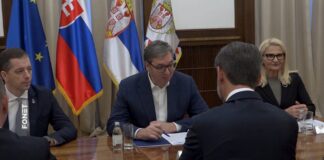 Vučić nakon sastanka sa Blanarom – Hvala na podršci koju nam Slovačka pruža