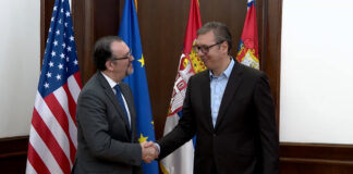 Vučić sa američkim zvaničnikom Kasanofom
