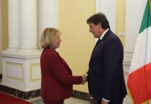 Sastanak ministra odbrane sa predsednicom Odbora za spoljne poslove i odbranu u Senatu Italije