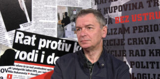 Aleksandar Jovanović Ćuta – Ministri ne sprovode volju naroda već volju svog boga u kariranom sakou