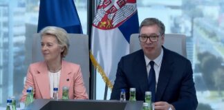 Predsednik Vučić sa Fon der Lajen posetio HTEC Grupu