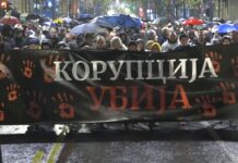 Protest „Korupcija ubija“ – Ako zahtevi ne budu ispunjeni sledi rasprava o poverenju Vladi